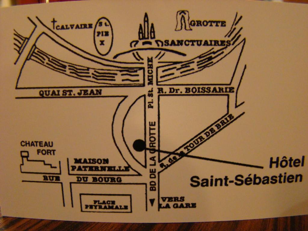 Hotel Saint Sebastien Lourdes Exteriör bild